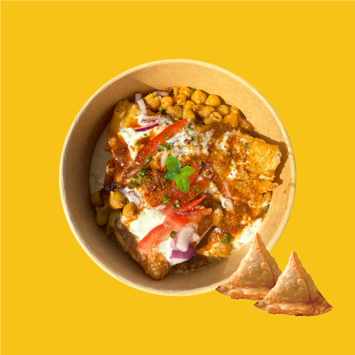 SAMOSAS CHAAT LARGE