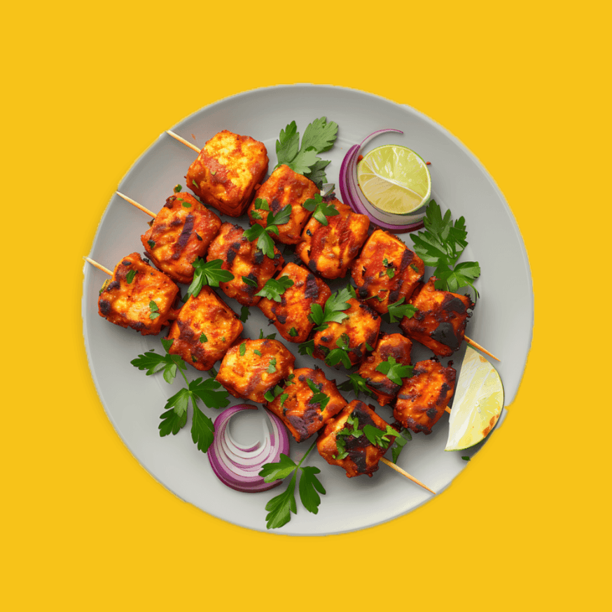 SEEKH GRILLED PANEER 6PCS